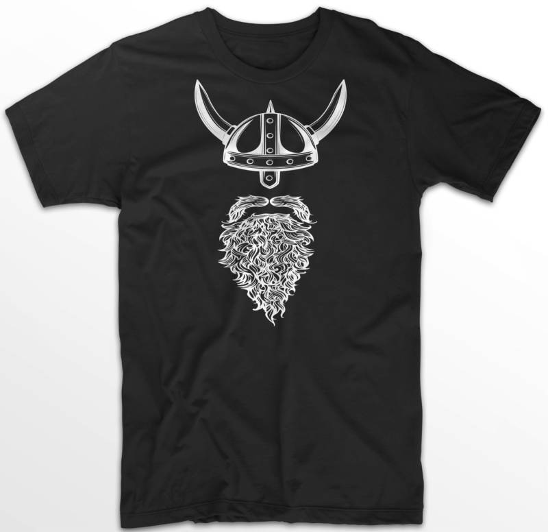 Viking Bart-T-Shirt Viking Bart-T-Shirt von GalleryofTops