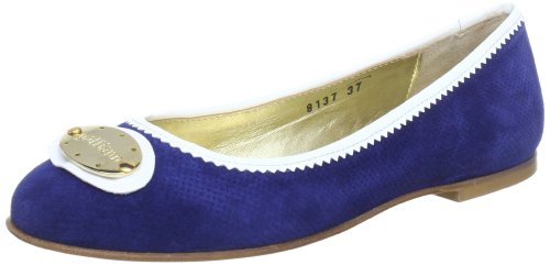 Galliano 840524, Damen Ballerinas, Blau (blau/weiß 5), EU 36 von Galliano