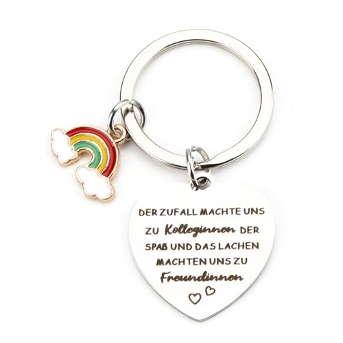 Abschiedsgeschenk Kollegen Danke Lieblingskollegin Schlüsselanhänger Kleine Geschenke Abschied Kollegin Rente Ruhestand Neuer Job Glücksbringer von Gallkeat