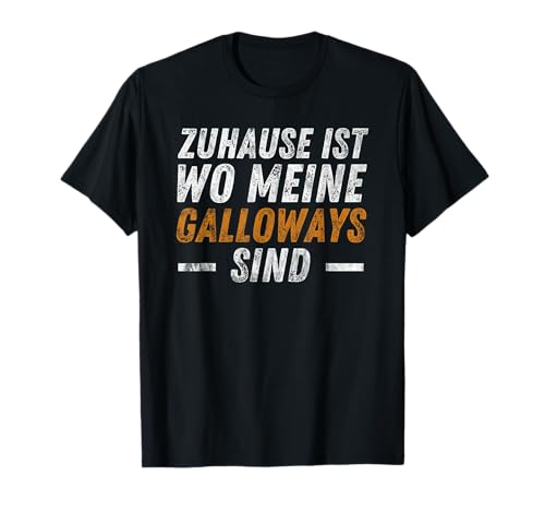 Galloway Züchter T-Shirt, Herren, Schwarz, S, Klassisch, Halbarm, T-Shirt Galloway Züchter T-Shirt, Herren, Schwarz, S, Klassisch, Halbarm, T-Shirt von Galloway Züchter