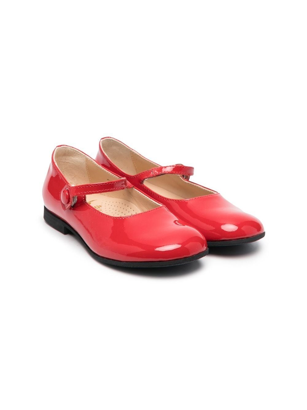 Gallucci Kids Ballerinas mit Schnalle - Rot von Gallucci Kids