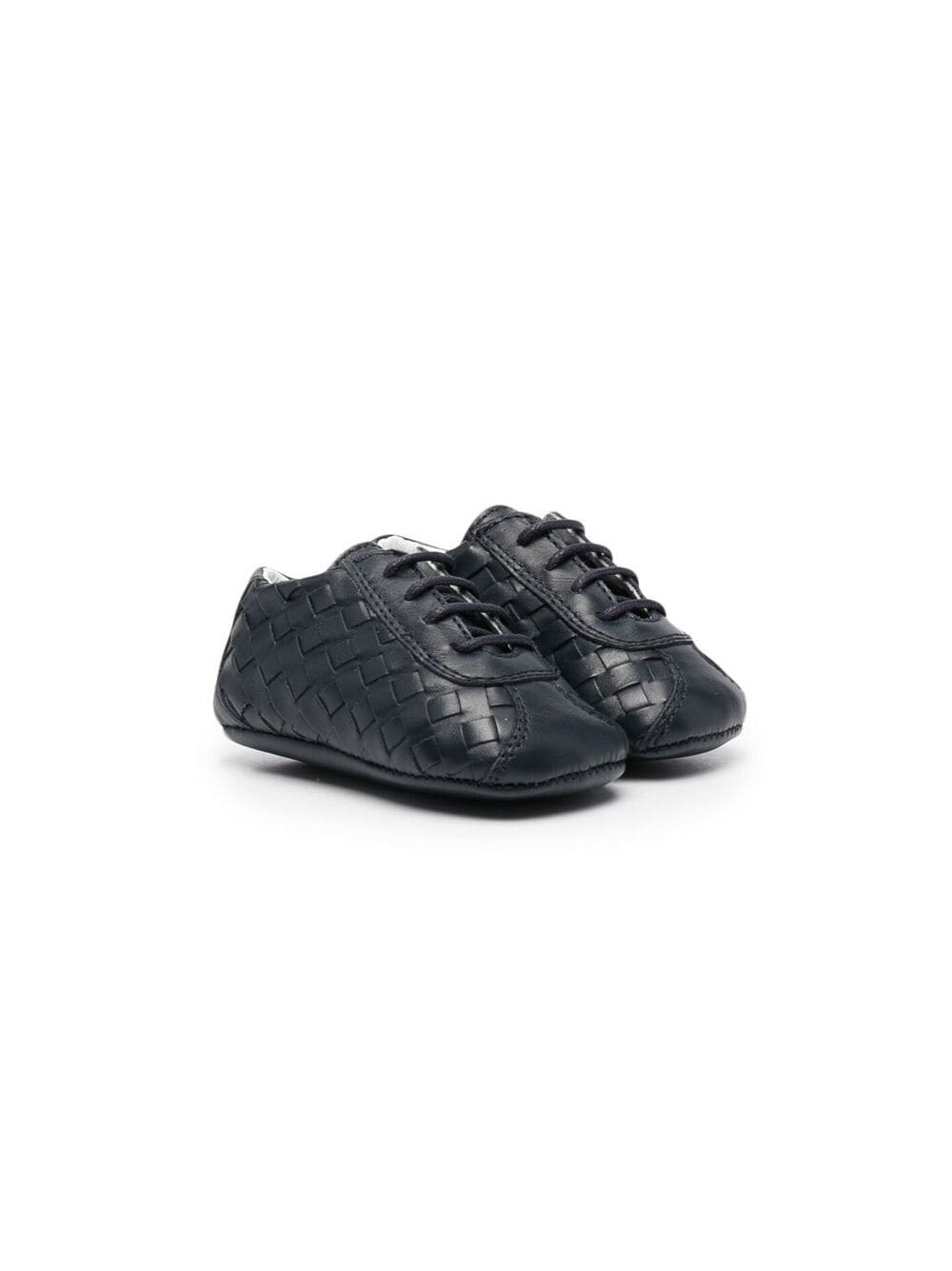 Gallucci Kids Sneakers mit Webmuster - Blau von Gallucci Kids