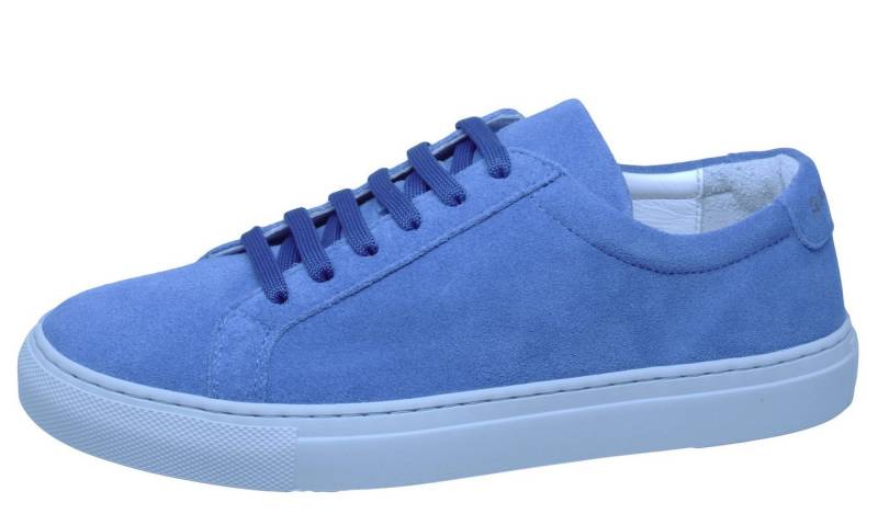 Gallucci Sneaker von Gallucci 20193 Halbschuhe Veloursleder Jeans Blau Sneaker von Gallucci