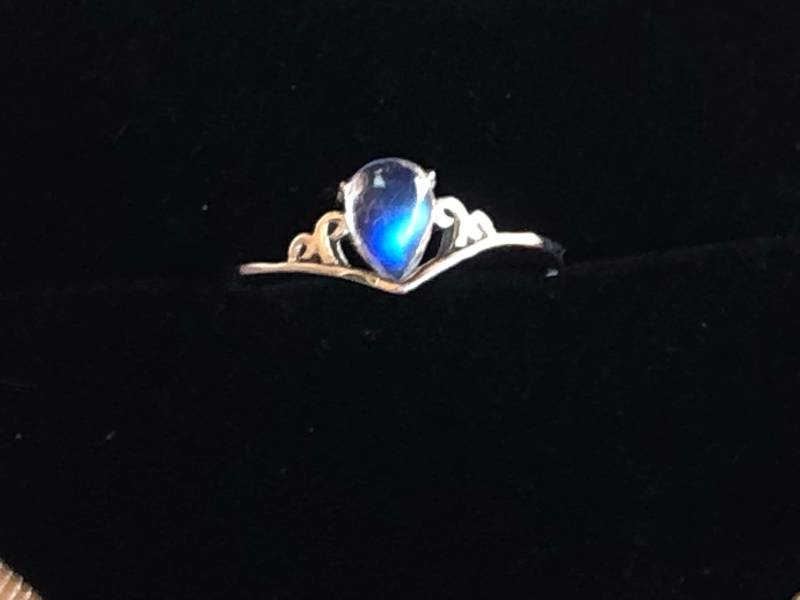 Mondstein, Ring, in Sterling Silber Ring von Galocher