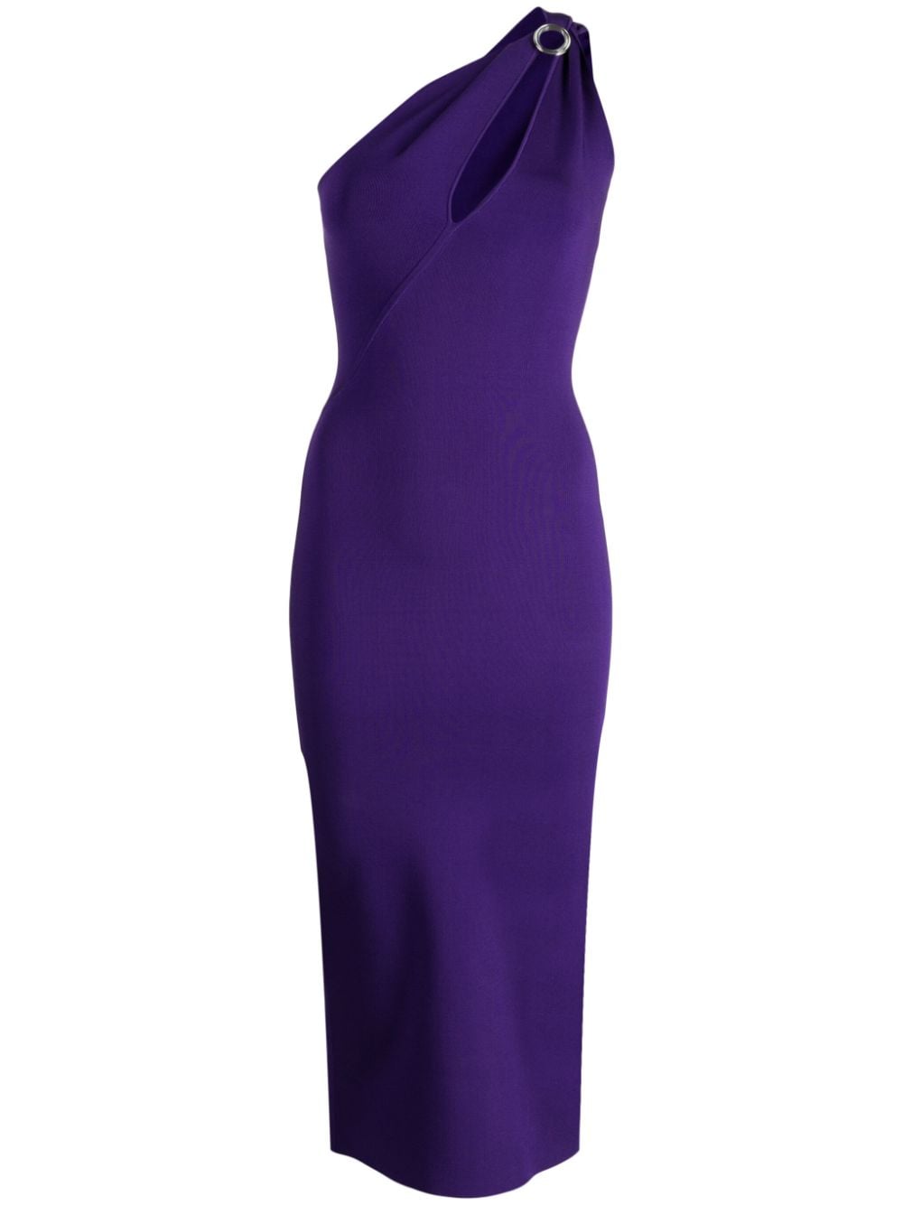 Galvan London Kleid mit asymmetrischem Schnitt - Violett von Galvan London