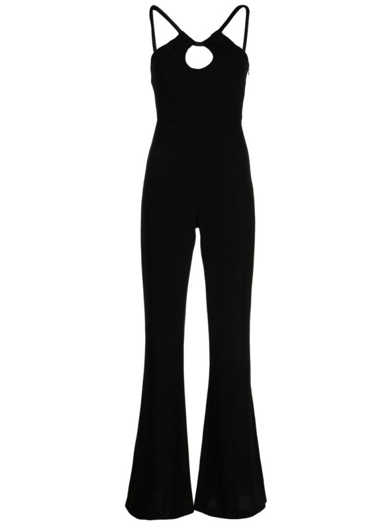 Galvan London Neckholder-Jumpsuit - Schwarz von Galvan London