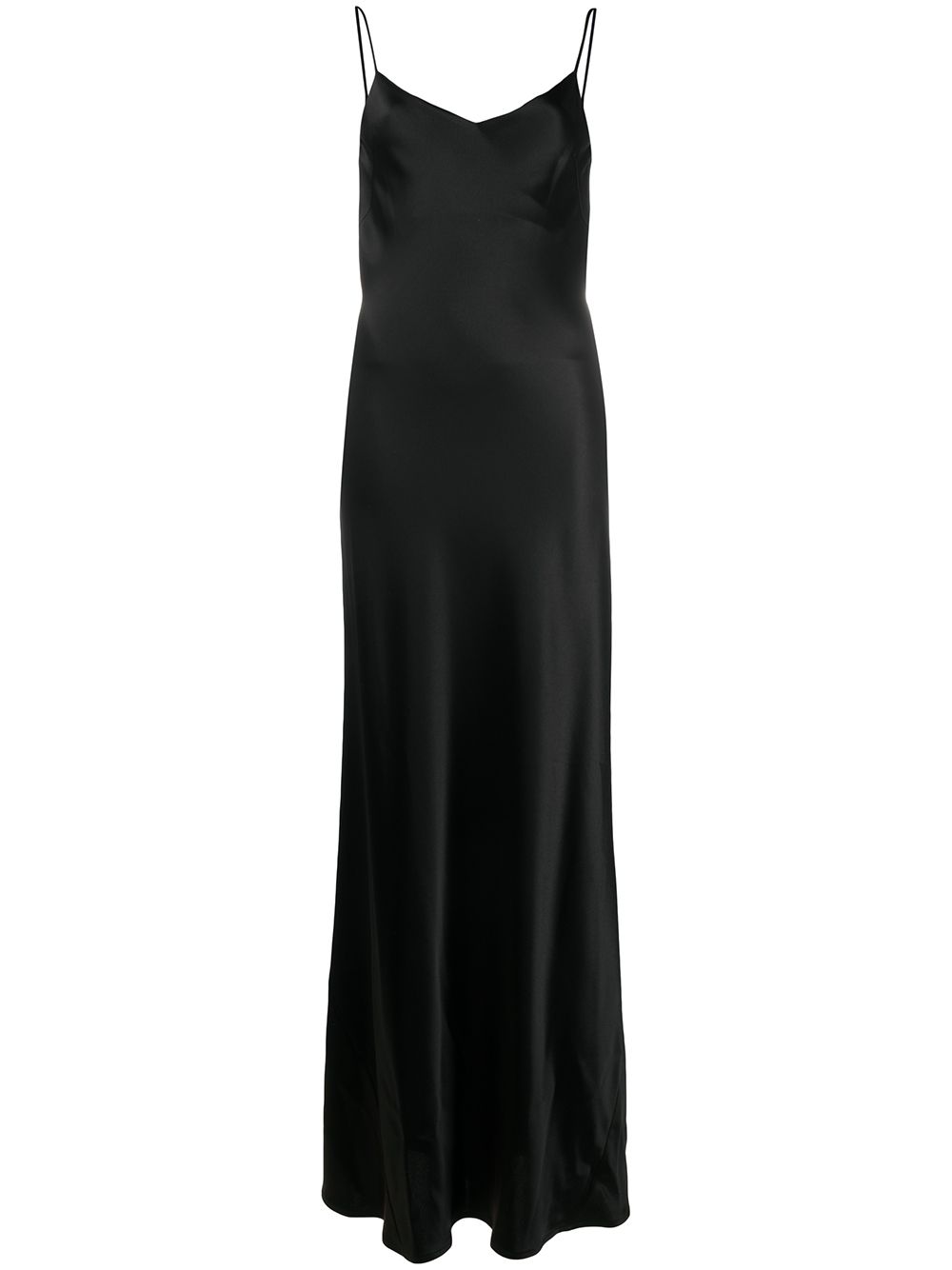 Galvan London Camisole-Kleid aus Satin - Schwarz von Galvan London