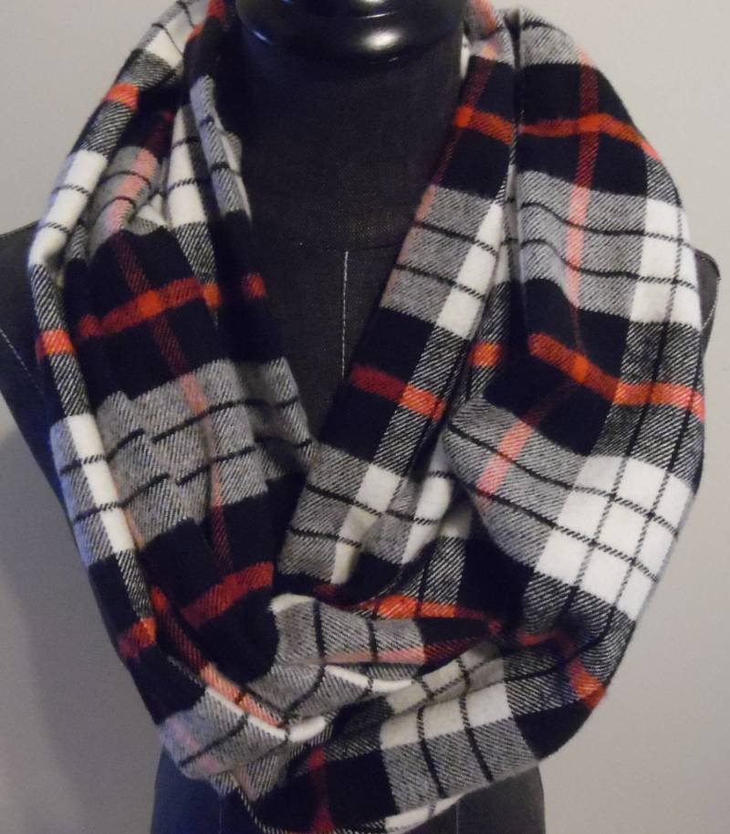 Herbst Flanell Infinity Schals.winter Flanells.plaids.schal.schals.weihnachtsgeschenk.kreis Schals.schlauch Schals von GamGamzhandcrafted
