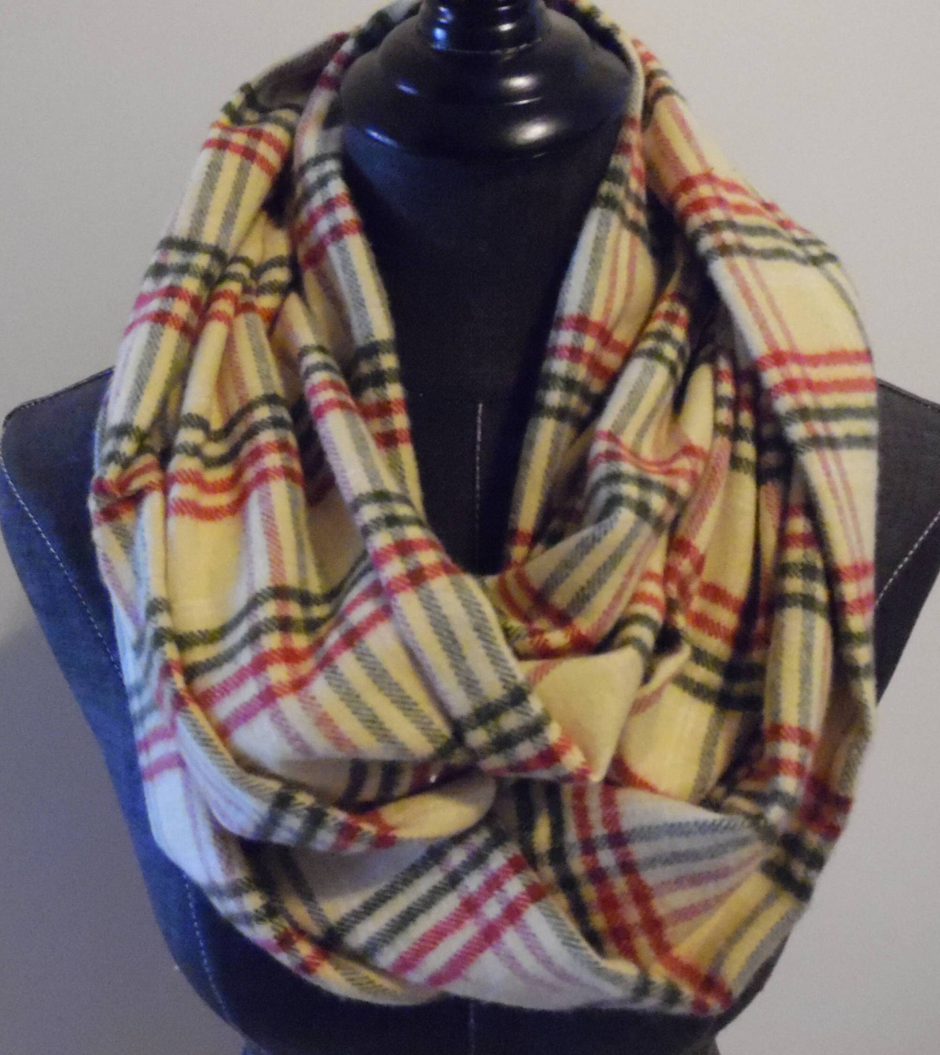 Weihnachten Flanell.schals.schal.karierte Schals.feiertagsschals.herbst Schals.weiche Flanell.geschenk Für Sie.weihnachtsgeschenke.flanell von GamGamzhandcrafted