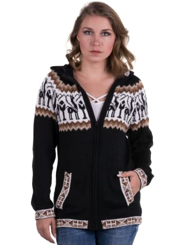 Gamboa Alpaca Cardigan Damen Strickjacke Damen Jacke Damen Pullover für Damen Sweater Damen von Gamboa