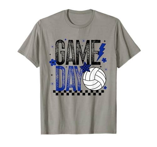 Volleyball Game Day Retro Mädchen Volleyball Team Spieler Geschenk T-Shirt von Game Day T-Shirt Co.