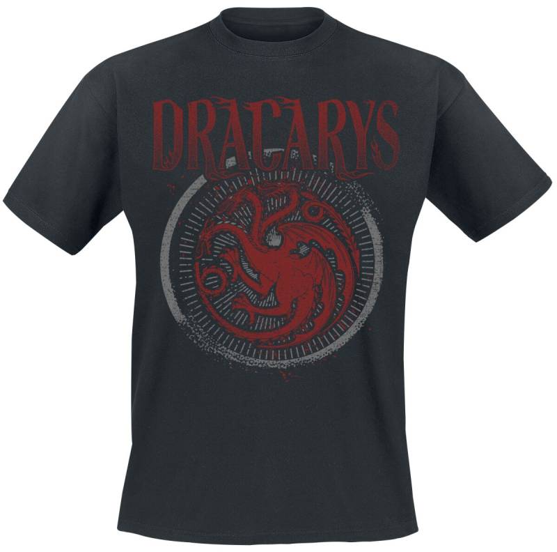 Game Of Thrones Dracarys T-Shirt schwarz in S von Game Of Thrones