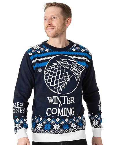 Game Of Thrones Erwachsene Weihnachtspuller Herren Blue Strickpullover M Game Of Thrones Erwachsene Weihnachtspuller Herren Blue Strickpullover M von Game Of Thrones