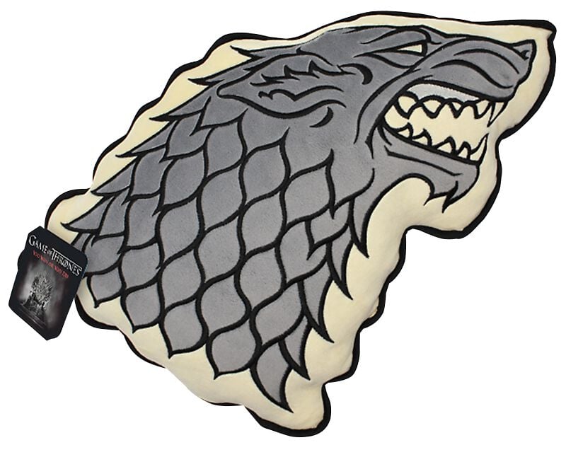 Game Of Thrones House Stark Kissen schwarz Game Of Thrones House Stark Kissen schwarz von Game Of Thrones