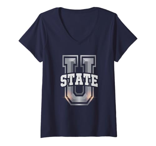 Damen Süße STAATLICHE UNIVERSITÄT Ich Bin Nicht zu Graduiertenabsolventen gegangen, ich Bin T-Shirt mit V-Ausschnitt Damen Süße STAATLICHE UNIVERSITÄT Ich Bin Nicht zu Graduiertenabsolventen gegangen, ich Bin T-Shirt mit V-Ausschnitt von Game On School I'm So Ready Sportsball Meme Team