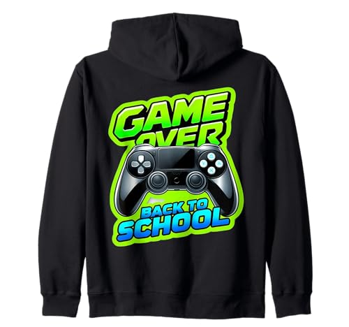 Game Over Back To School Gamer Gaming für Jungen am ersten Tag Lustig Kapuzenjacke Game Over Back To School Gamer Gaming für Jungen am ersten Tag Lustig Kapuzenjacke von Game Over Back To School Boys Gamer Gaming Merch