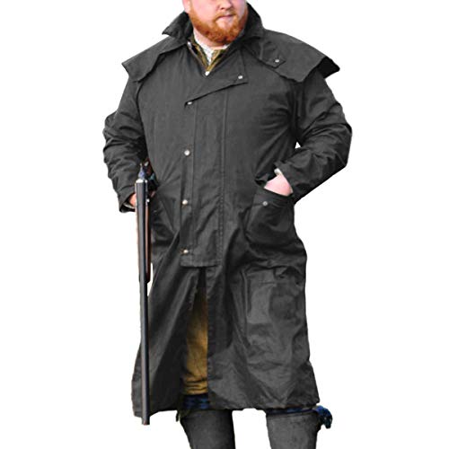 GAME Wax Stockman Long Cape Black von Game Technical Apparel