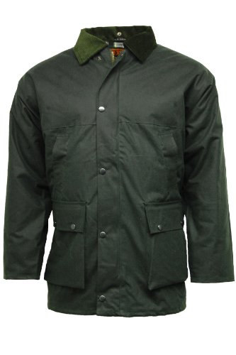 Herren Premium British Unpadded Wax Regen Jacke / Coat Mantel by GAME Herren Premium British Unpadded Wax Regen Jacke / Coat Mantel by GAME von Game Technical Apparel
