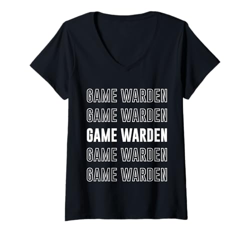 Damen Game Warden T-Shirt mit V-Ausschnitt Damen Game Warden T-Shirt mit V-Ausschnitt von Game Warden Apparel