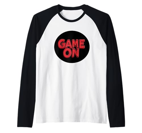 Game on Logo für Erwachsene und Kinder Raglan von Game on Outfit