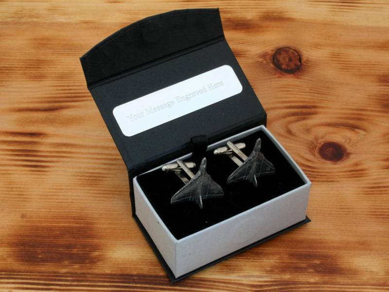 Avro Vulcan Manschettenknöpfe Zinn Uk Handgemacht Raf Flugzeug Pilot Vatertagsgeschenk 015 Cu von GamekeepersGifts