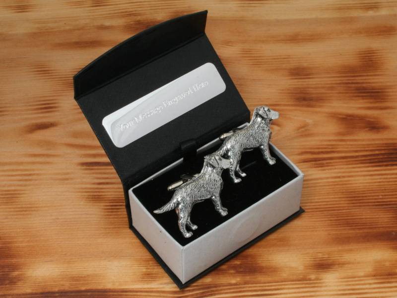 Labrador Retriever Manschettenknöpfe Zinn Uk Handmade Gundog Vatertagsgeschenk 207 Cu von GamekeepersGifts