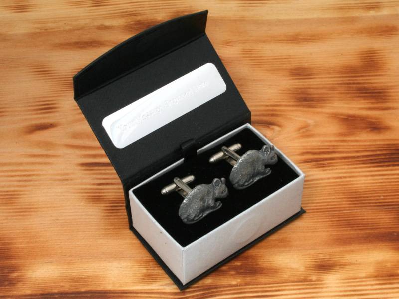 Maus Manschettenknöpfe Zinn Uk Handmade Haustier Nager Weihnachtsgeschenk 434 Cu von GamekeepersGifts