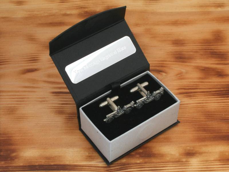 Militär 4x4 Manschettenknöpfe Zinn Uk Handmade Weihnachtsgeschenk 433 Cu von GamekeepersGifts