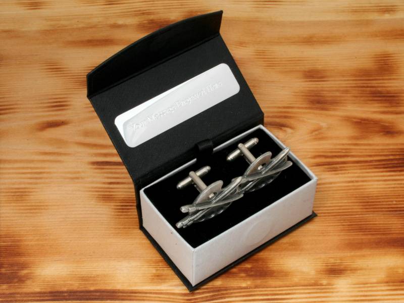 Palette Manschettenknöpfe Zinn Uk Handmadepainter Künstler Vatertagsgeschenk Cu von GamekeepersGifts