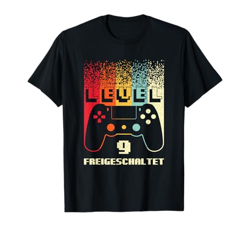 9. Geburtstag Junge Gamer Geburtstag Geschenkidee Jungen T-Shirt 9. Geburtstag Junge Gamer Geburtstag Geschenkidee Jungen T-Shirt von Gamer 9. Geburtstag Geschenke für Kinder Jungen