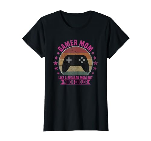 Damen Gamer Mom coole Mama Gaming T-Shirt Damen Gamer Mom coole Mama Gaming T-Shirt von Gamer Gaming cool Mama Geschenk Videospiele lustig