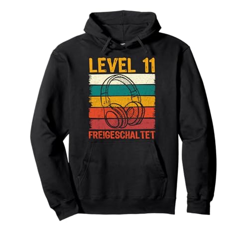 11.Geburtstag Jungen Video Gamer Level 11 freigeschaltet Pullover Hoodie 11.Geburtstag Jungen Video Gamer Level 11 freigeschaltet Pullover Hoodie von Gamer Geburtstag Zocker Level Unlocked