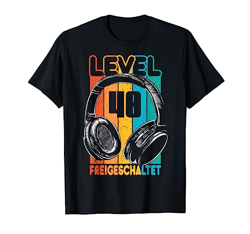 40. Geburtstag Jungen Video Gamer Level 40 Unlocked Männer T-Shirt von Gamer Geburtstag Zocker Männer Spieler Jungen