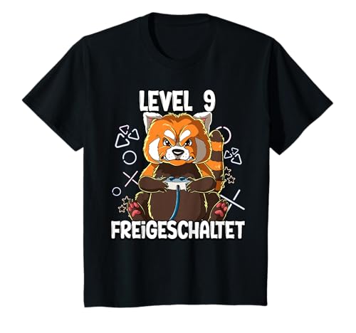 Kinder Level 9 Freigeschaltet 9 Jahre 9. Geburtstag Gaming T-Shirt Kinder Level 9 Freigeschaltet 9 Jahre 9. Geburtstag Gaming T-Shirt von Gamer Geburtstagsgeschenk