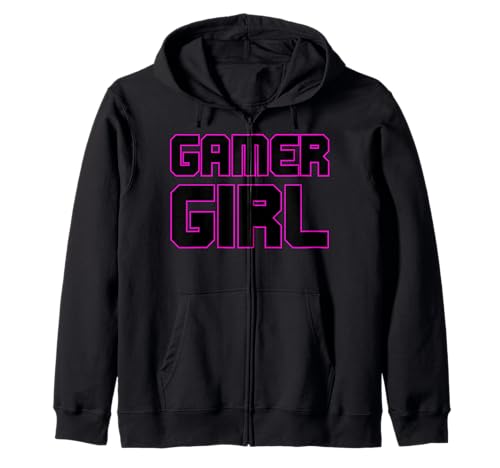 Gamer Girl Nerd Girl Cute Gaming Lover Geek Nerd Outfit Kapuzenjacke Gamer Girl Nerd Girl Cute Gaming Lover Geek Nerd Outfit Kapuzenjacke von Gamer Girl, Gaming Queen Nerd Girl Apparel Outfit