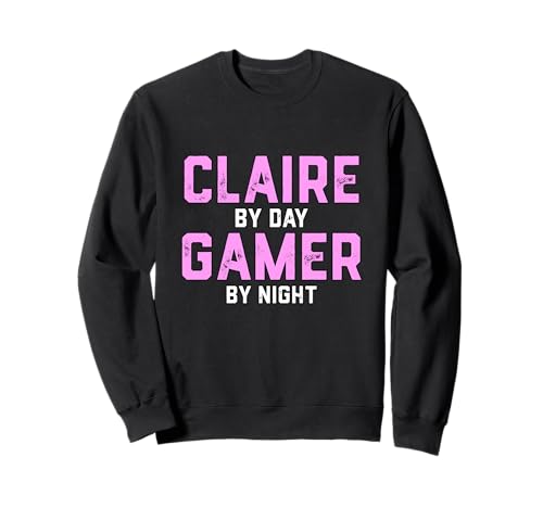 Claire Gamer Girl Halloween Kostüm für Gen Z Gaming Claire Sweatshirt von Gamer Girl Accessories