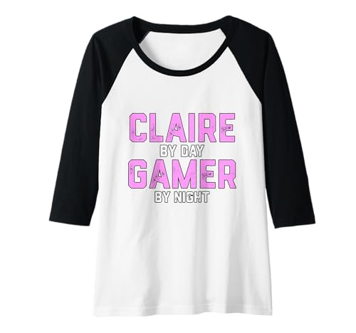 Damen Claire Gamer Girl Halloween Kostüm für Gen Z Gaming Claire Raglan von Gamer Girl Accessories