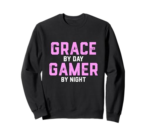 Grace Gamer Girl Halloween Kostüm für Gen Z Gaming Grace Sweatshirt von Gamer Girl Accessories
