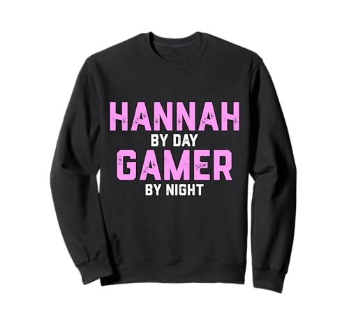 Hannah Gamer Girl Halloween Kostüm Gen Z Gaming Hannah Sweatshirt von Gamer Girl Accessories
