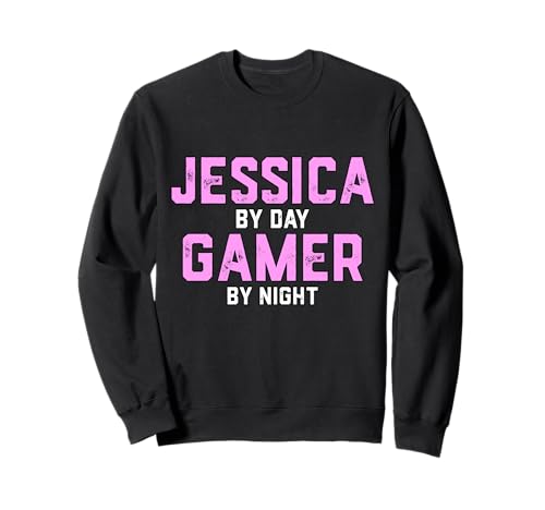 Jessica Gamer Girl Halloween Kostüm für Gen Z Gaming Jess Sweatshirt von Gamer Girl Accessories