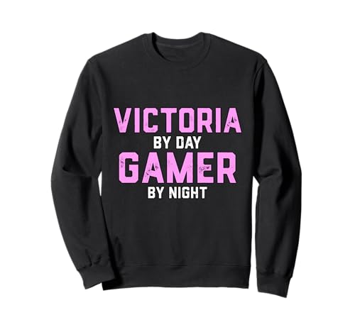Victoria Gamer Girl Halloween Kostüm Gen Z Gaming Victorias Sweatshirt von Gamer Girl Accessories