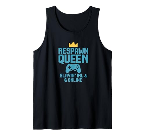Spiel On Queen Gamer Girl Confidence Tank Top von Gamer Girl Inspired