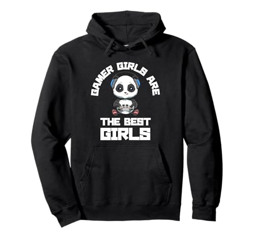Niedliche Gaming Panda Girls - Video Games Gamer Girl Pullover Hoodie von Gamer Girls sind die besten Girls