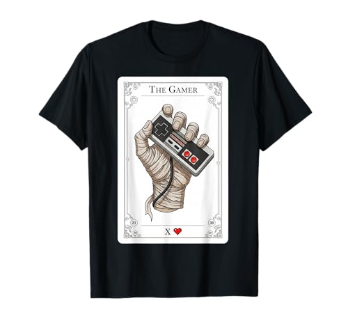 Gamer Halloween-Game-Controller für Mumie, für Jungen, Kinder und Jugendliche T-Shirt von Gamer Halloween Mummy Controller Gaming