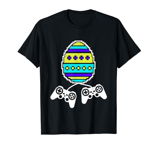 Zocker Osterhase Jungs Osternest Ostern Outfit Gamer T-Shirt von Gamer Ostern Geschenk Idee Kinder Jungen Männer