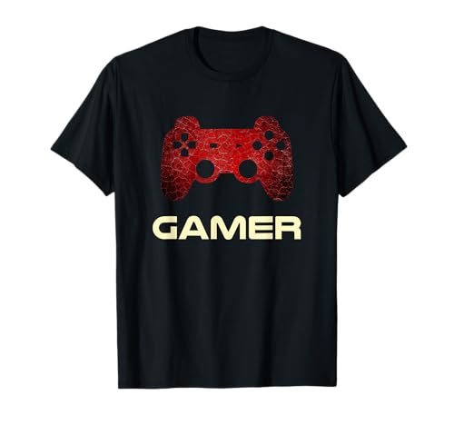 Gamer Videospiel Vintage Retro Geschenk Jungen Teens T-Shirt Gamer Videospiel Vintage Retro Geschenk Jungen Teens T-Shirt von Gamer Retro Design Store