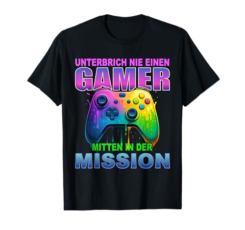 Jungen und Männer Lustiges Gaming Zocker Gamer T-Shirt Jungen und Männer Lustiges Gaming Zocker Gamer T-Shirt von Gamer Shirt Jungen Geschenke für Gaming Fans