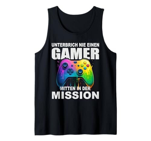 Jungen Männer Lustiges Gaming Gamer Zocker Tank Top Jungen Männer Lustiges Gaming Gamer Zocker Tank Top von Gamer Spruch Geschenke für Gaming Fans