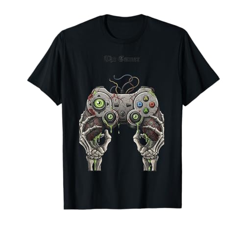 Gamer Halloween Zombie Game Controller Gruseliges Gaming Jungen T-Shirt Gamer Halloween Zombie Game Controller Gruseliges Gaming Jungen T-Shirt von Gamer Zombie Game Controller