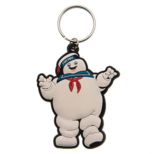 Gamesland Unisex Ghostbusters (Stay Puft) Gummi-Schlüsselanhänger, Multi, One Size von Pyramid International